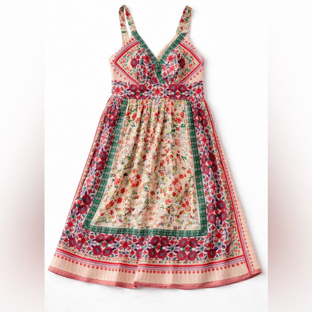 Speechless Floral Patchwork Dress Boho Sleeveless Fit Flare Size 11 NWT - Picture 3 of 12